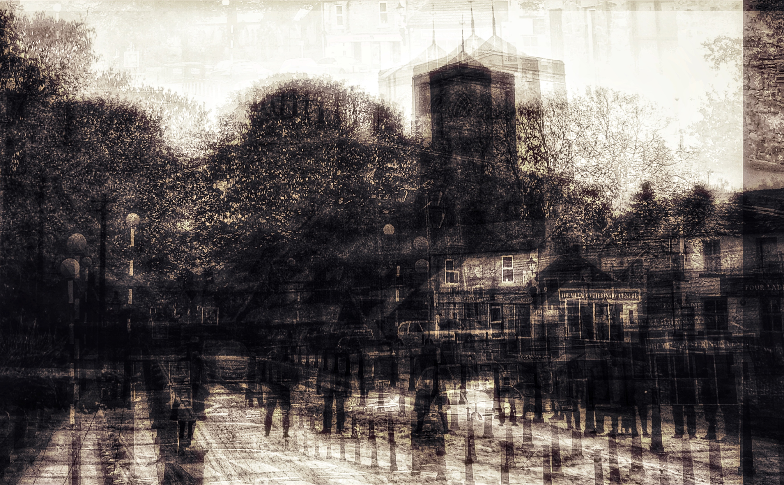  St Nicholas's Church and Cramlington Village square